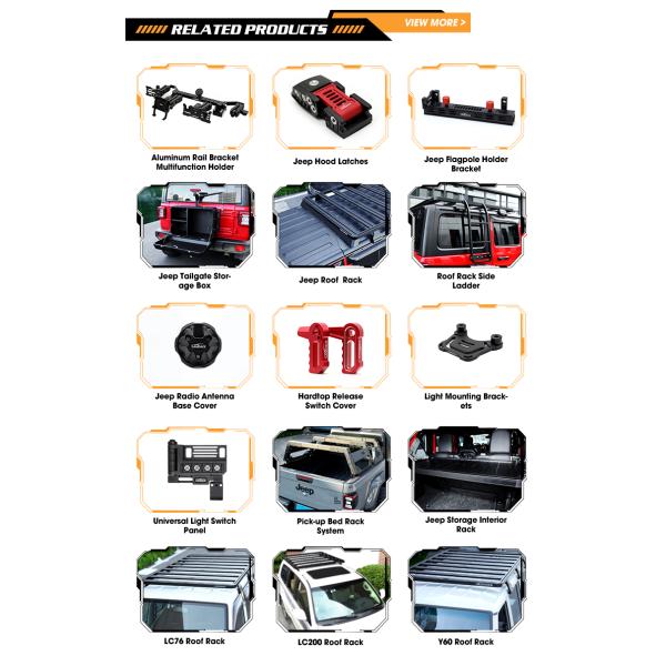 Toyota 4Runner Roof Rack Lightweight and Durable Aluminum Alloy with Powder Coating