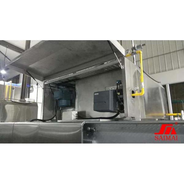 PLC Control ABB Motor Convection Tunnel Oven For Cookie Cracker Bread Rusk Cake