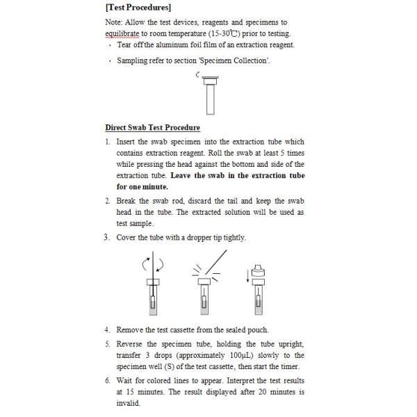 Colloidal Gold Covid 19 Antigen Self Test Kit CE Rapid Antigen Self Test Kit