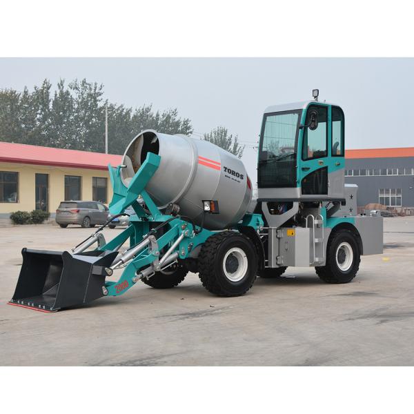 High Efficiency Concrete Transit Mixer Self Loader Concrete Mixer Customization