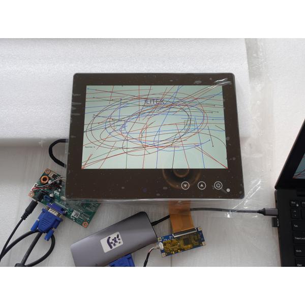 Protective Cover Glass LCD Panel Optical Bonding Touch Screen 12.1 Inch