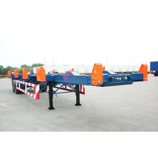 Shandong Juyuan 20ft 40ft Skeleton Chassis Container Semi Trailer Sturdy Steel Design