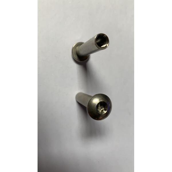 Metric Grade 8.8 A2-50 M6 Stainless Steel 304 Flat Hex Socket Head Male and Female Chicago Screws with Nut DIN Standard