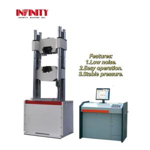 China High Precision Microcomputer Controlled Hydraulic Universal Testing Machine 600KN wholesale