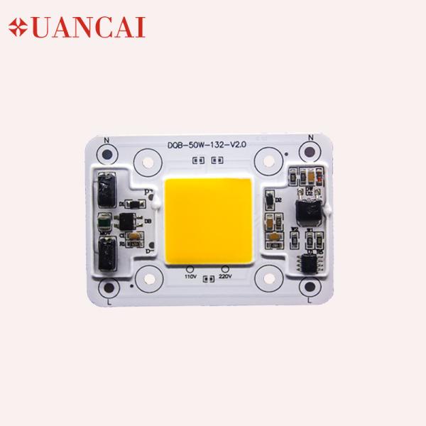 High Power AC90V Bridgelux 50w chip on board leds
