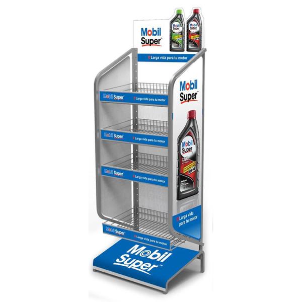 Castrol Lubricating Motor Oil Display Rack Engine Oil Display Rack For Garage