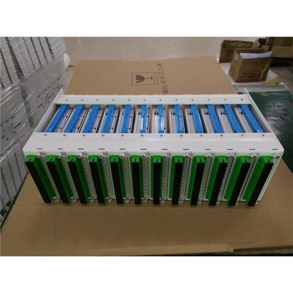 24 Core Sliding Terminal Box ODF Patch Panel 19 Inch Network Cabinet Mount Type