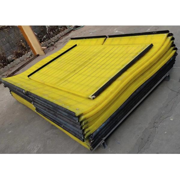 300x1200mm Polyurethane PU Modular Screen Panel High Separation Efficiency