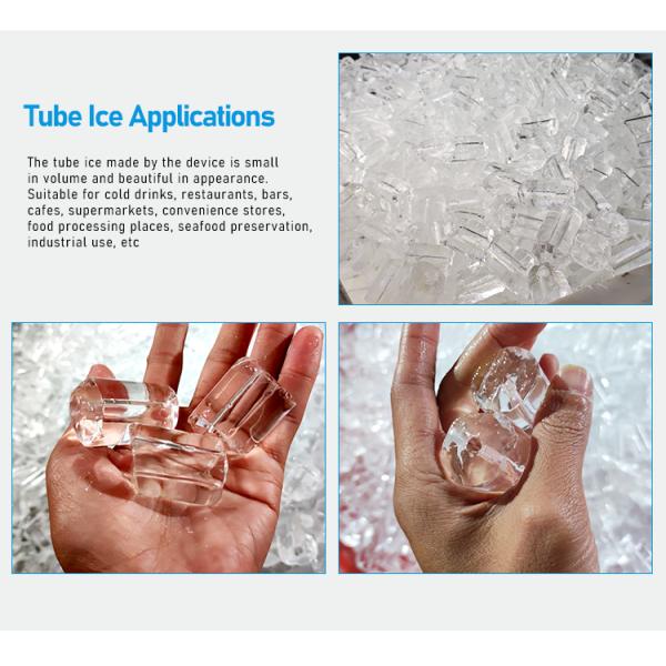 Directly Accuracy Tube Ice Making Machine Versatile for Supermarket freezing