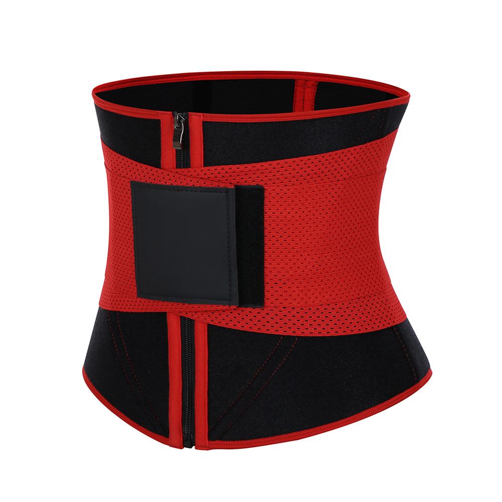 100% Polyester Outer Layer Waist Trainer Shaper for Women 10 Steel Bones Neoprene