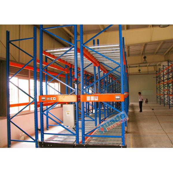 China Motorized Heavy Duty Pallet Racks Electronically Powered Mobile Racking wholesale