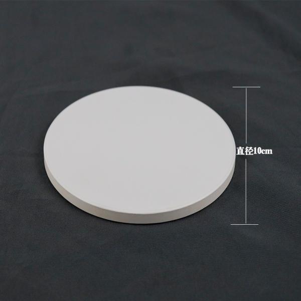 Blank Coated Round Shape Sublimation Ceramic Coaster With Cork Back