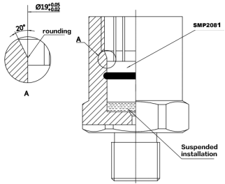 Reliable Combined Pressure And Temperature Sensor Gas Pressure Detection