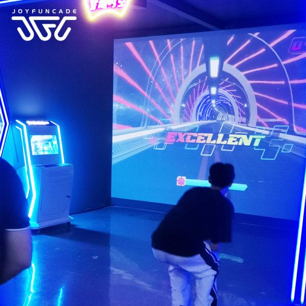 Motion Sensor Projector Game 2 Player VR Sports Arcade Machine