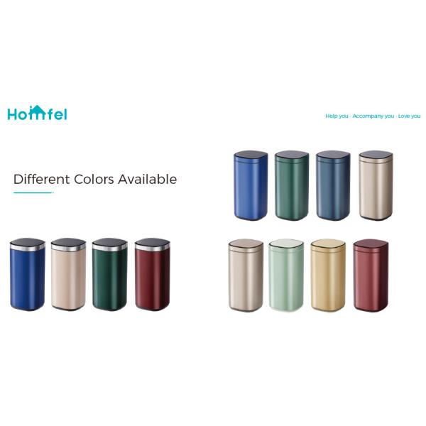 12L 30L 40L 50L Big Capacity Household Stainless Steel Smart Sensor Bin Automatic Trash Can with Battery Power