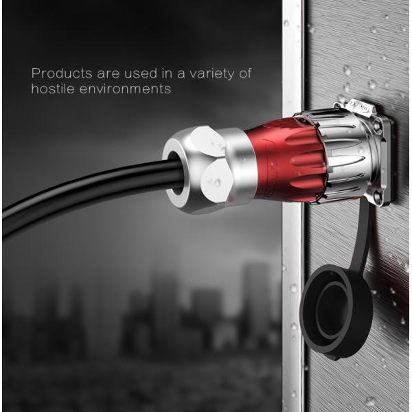 Certificated IP65/IP67 Male Female Bayonet Underwater Circular Connector