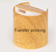 Purple / Blue Clear Plastic Caps , Light Pressure Plastic Container Caps