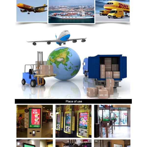 32 Inch Indoor Fast Food Ordering Kiosk For Restaurant