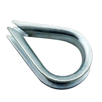 Customized Hot Dip Stainless Steel Wire Rope Thimbles With CE ISO Certificate