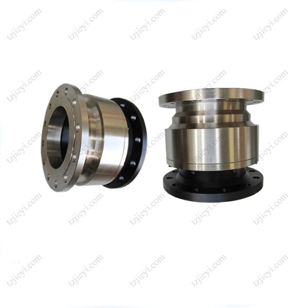 Carbon steel straight through type flange connection high pressure swivel joint for hydraulic oil, water