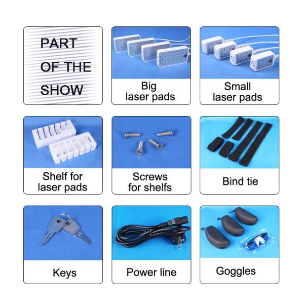 Commercial Portable Weight Loss Lipo Laser Therapy Machine 336 Diode Wavelength