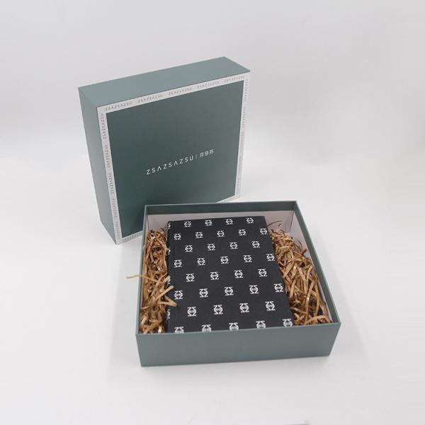 Cosmetic Rigid Cardboard Box Lid And Base CMYK Printing With Inner Tray