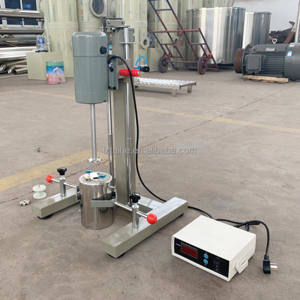 1500W Manual Lift Liquid Lab High Speed Disperser Machine For Liquid