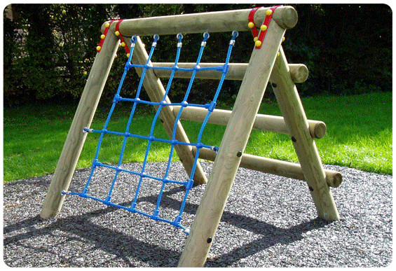 8*8*6m Customized Size Playground Pyramid Climbing Net For Children