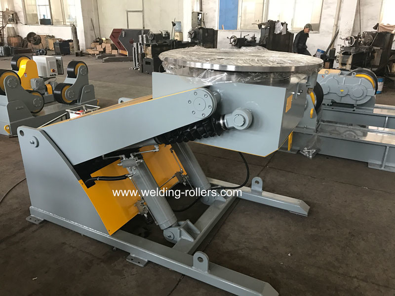China 3T Hydraulic Welding Positioner 3 Axis With Electric Control System wholesale