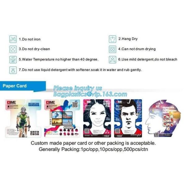 Custom Organic Multifunctional Seamless Tube Bandana,Promotional Products Custom Logo Neck Warmer Bandana,Bandanas Headw