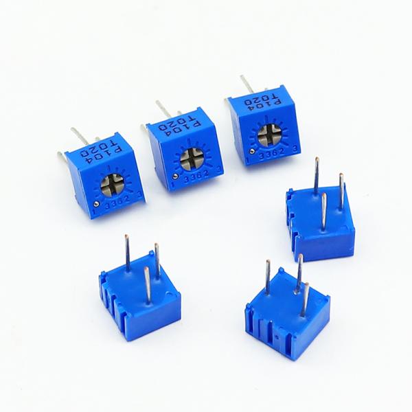 Single Turn Metal Glass Glaze 10k Trimmer Potentiometers 3362p Trimpot