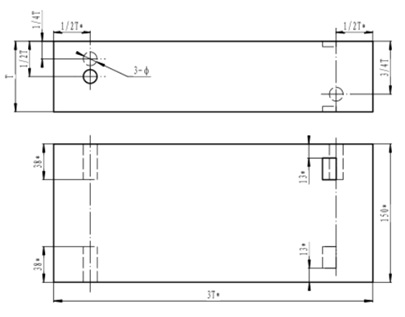Standard Test Non Pipe Asme Ut Calibration Block
