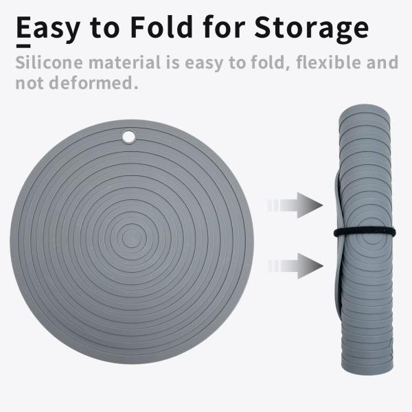 Silicone Pet Feeding Mat For Dogs And Cats Placemat Non-Slip Waterproof Dog Bowl Mats For Food Water Travel Essentials