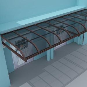 China Waterproof Aluminum Frame Polycarbonate Window Awnings wholesale