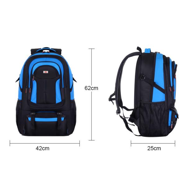 70L Large Capacity Travel Backpack Multifunction Waterproof For Climbing Hiking
