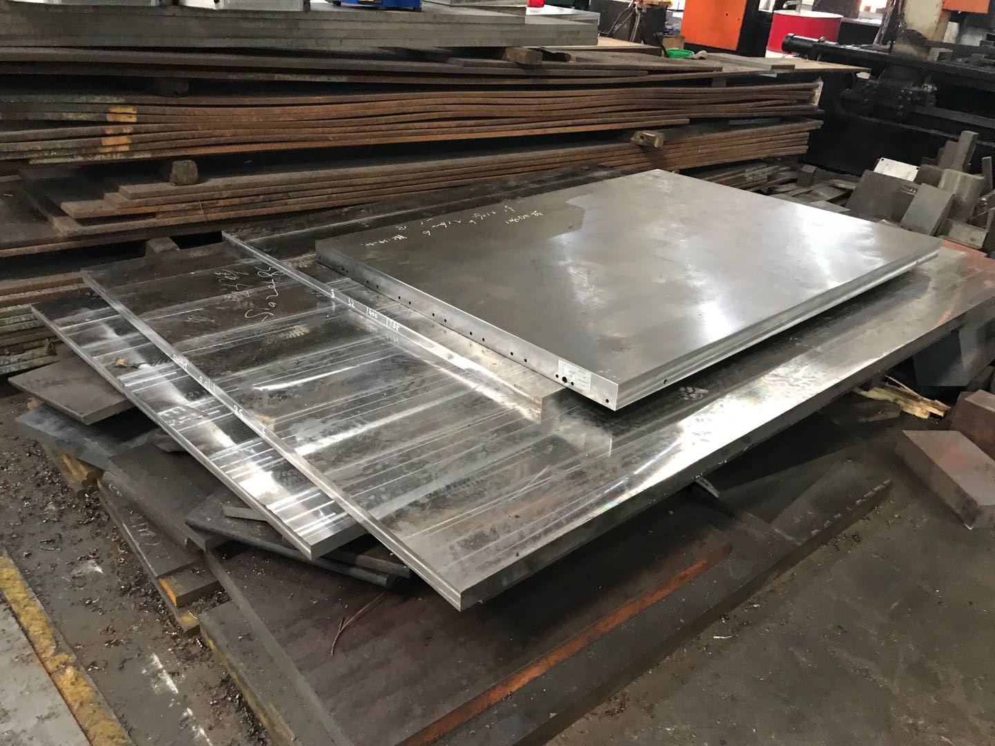 C50 High Carbon Steel , T300mm Injection Mold Base Steel