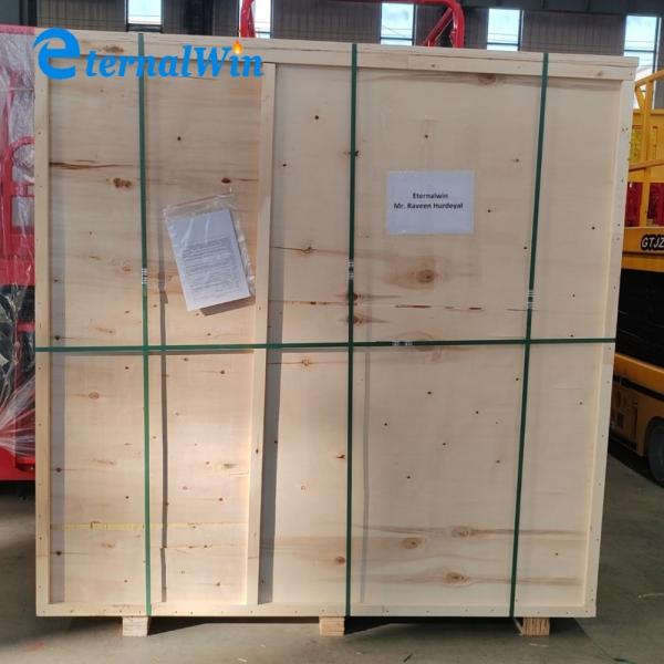 Boom Lifter Customized Load Capacity Scissor Lift Platform With Emergency Stop Button