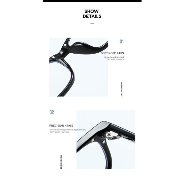 Presbyopic TR90 Reading Glasses Anti Blue Ray Student Optical