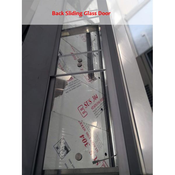 Fresh Meat Display Chiller Show Cases 1.5mts Fan Cooling