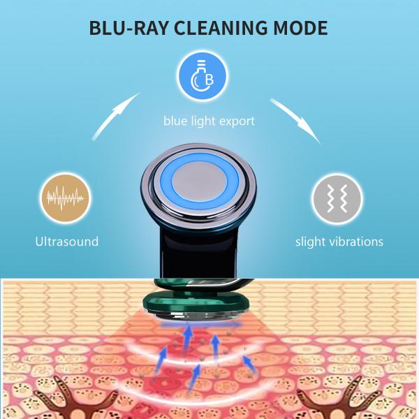 FCC Certified 3Watt Absorb Essence Ultrasonic Facial Device