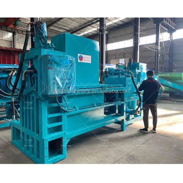 Wood Sawdust Hay Baler Bagging Machine Equipment with 80-120 Bales Capacity and PLC