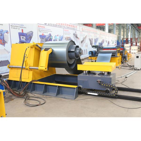Steel Coil Cut To Length Line Machine 30KW Shearing Metal Sheet