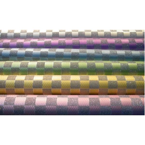 Fashionable and colorful glitter gift packing paper , Chemical Pulp festive wrapping paper