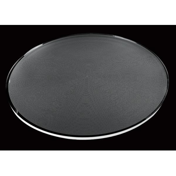 Round Clear Acrylic Light Diffuser Sheet , Led Light Guide Panel ROHS Certificated