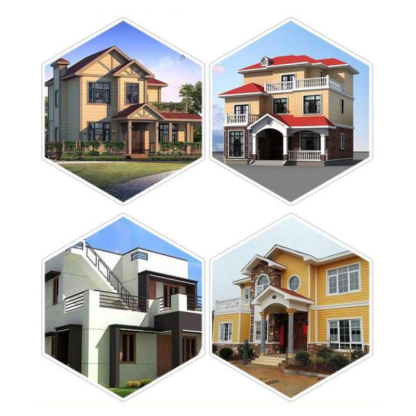 Luxury Design Prefabricated Security Light Steel Frame House Prefab Villa Portable Apartment