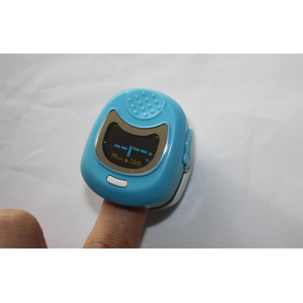 Mini Infant Fingertip Pulse Oximeter Readings Integrated With SpO2 Probe