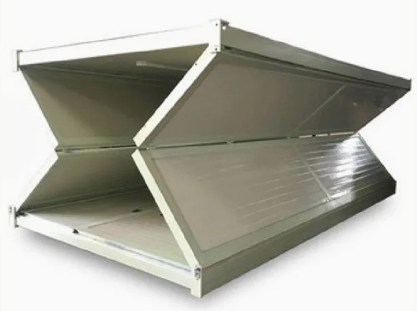 China Single Double Door Prefabricated Structural Steel Folding Container House wholesale
