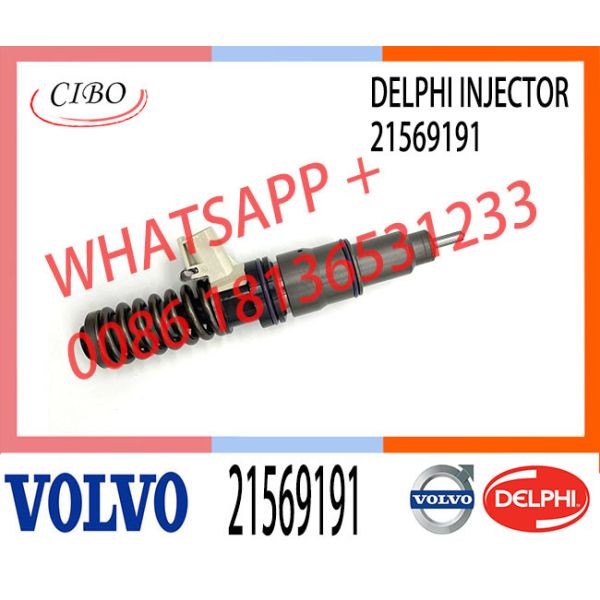 diesel fuel injector 21569191 21207143 7421207143 21582103 for VOL TRUCKS D11C common rail injector 21569191 BEBE4J000