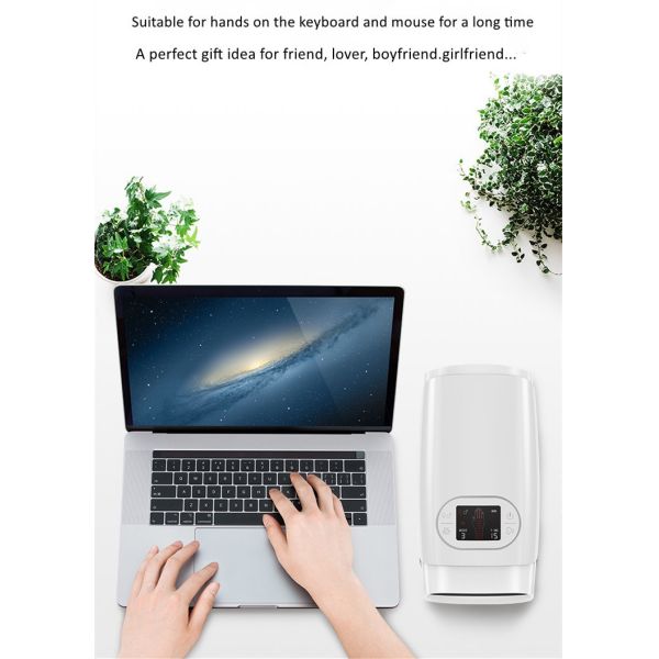 Vibrating Electric Cordless Hand Massager Air Pressure Hot Compress 5V 2A