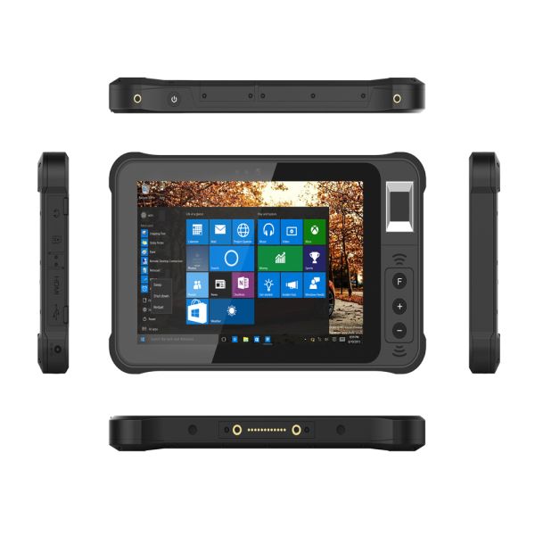 IP67 1000nits Rugged Tablet Windows 10 Pro , UHF 7 Inch Tablet 4GB RAM